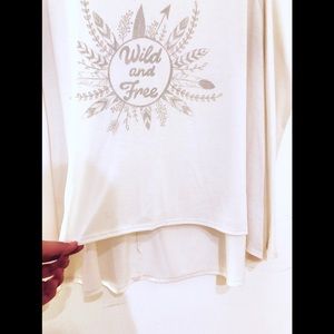 Long Sleeve Wild and Free Tee